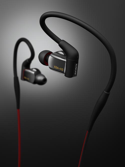 XBA-H3 融合 Sony 最新平衡電樞驅動單體 (BA) 技術 創造豐沛音效和渾厚重低音