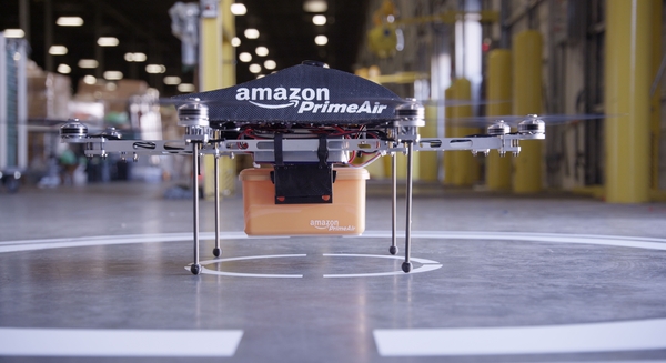 Amazon 研發無人載具速遞,網購半小時到貨