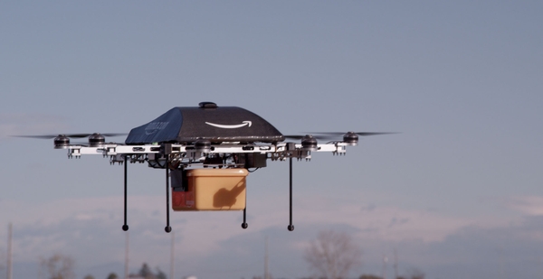 Amazon 研發無人載具速遞,網購半小時到貨