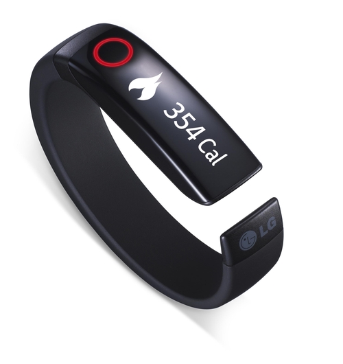 LG  CES 推出 LIFEBAND TOUCH 智慧手環與心率測量耳機