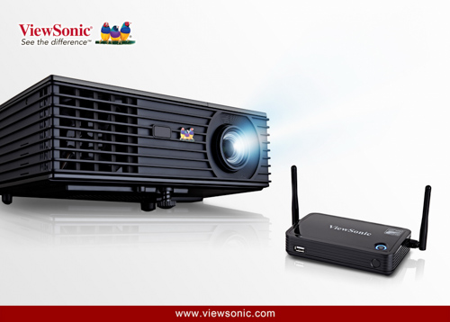 ViewSonic 發表 720p 高畫質 3D 寬螢幕家用無線投影機 PJD5533w