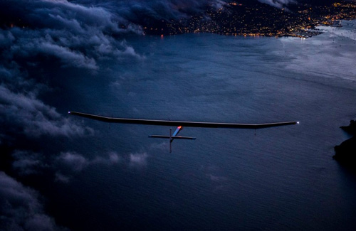 畫面擷取自 Solar Impulse 網站