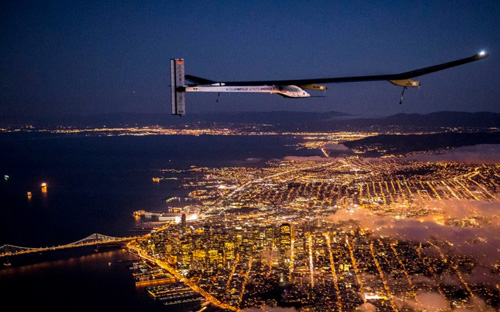 畫面擷取自 Solar Impulse 網站