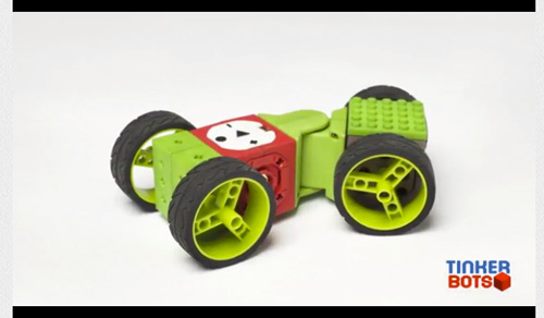 先行試賣的基礎車輛組,159 美元,畫面擷取自 TinkerBots 介紹影片