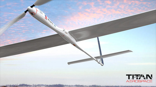 畫面擷取自 Titan Aerospace 網站