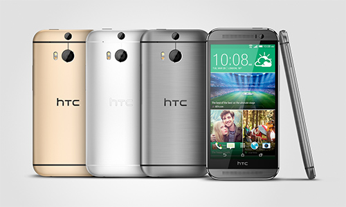 HTC One M8 香檳金(左一)即將發貨
