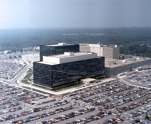 美國國家安全局 National Security Agency (NSA),圖片來源:歐新社