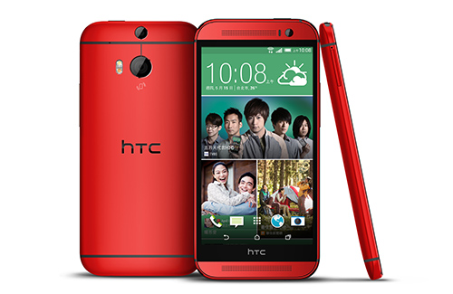 今天推出的絢麗紅 HTC One （M8）