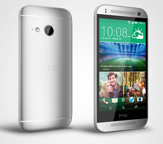 HTC One mini 2 月光銀