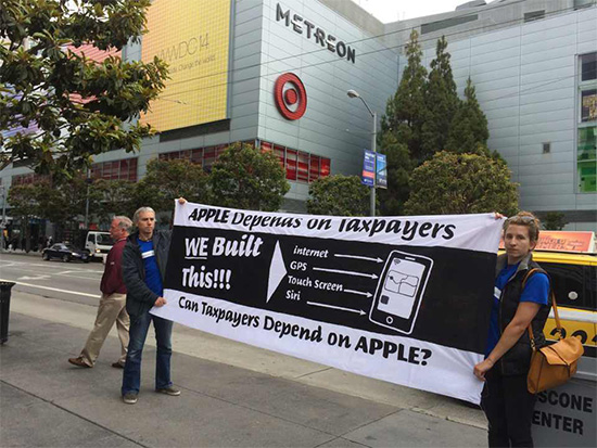 Apple WWDC 展前直擊 人潮!抗議!還有名車!