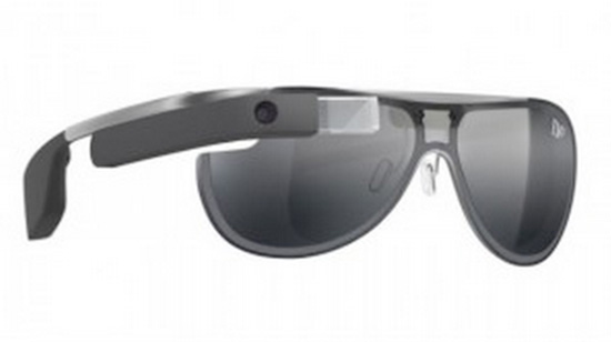 DVF設計的Google Glass外型有多種選擇。(圖擷取自推特)