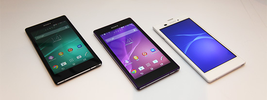再推 4G 全頻防水手機!Sony Xperia Z2a 與 T3 7 月上市