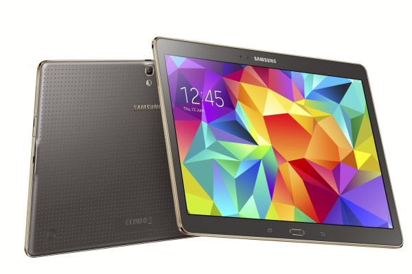 三星Galaxy Tab S,厚度僅6.6 mm,比iPad更薄(三星提供)