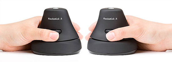 Rockstick 2 設計給左右撇子都可用,畫面擷取自日本 Sanwa 網站