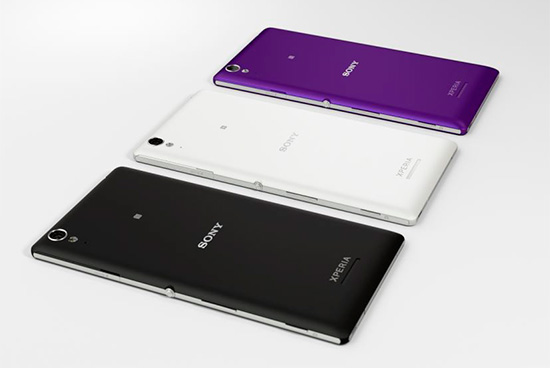 Xperia T3共有薄絲黑、薄霧白、薄暮紫三色可供選擇