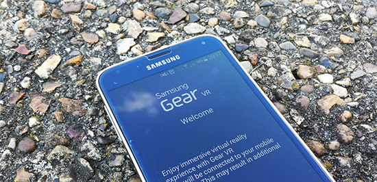 實機還沒出現,但 Samsung 的虛擬眼鏡 Gear VR 的 APP 畫面已曝光,畫面擷取自 SamMobile 網站