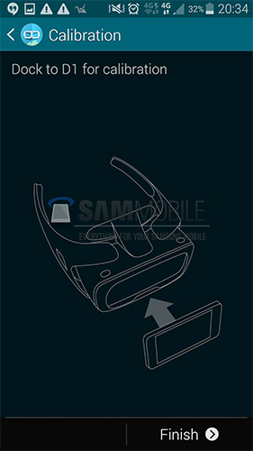 可在 VR 眼鏡畫面上 show 出手機螢幕,畫面擷取自 SamMobile 網站