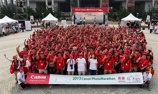今年Canon攝影馬拉松增設200名額大幅提升中籤率,另增80位外卡名額回饋忠實粉絲,圖片提供:Canon