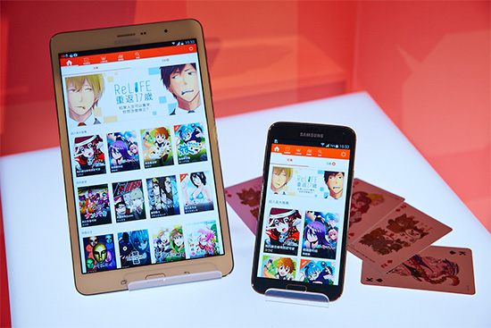 日本手機應用軟體大廠NHN PlayArt選擇台灣作為旗下手機漫畫App「comico」海外市場發展第一站,並宣布8月5日開始為台灣週,一連七天將每日推出首波七位台灣作家連載新作。圖片提供:NHN PlayArt