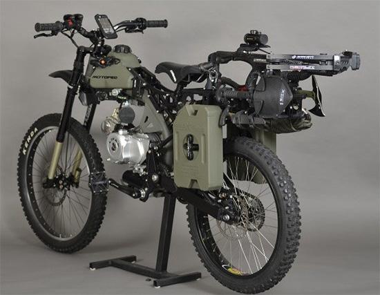 Motoped 日前發表專為生存設計的電動自行車「Survival Bike」。(圖擷取自Motoped)