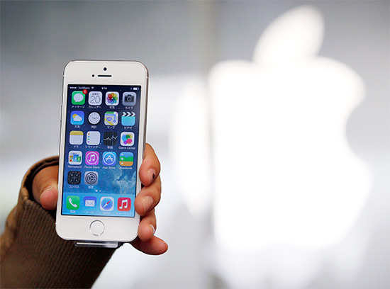 Apple 在 6 月份的發表會中，發表了 HealthKit 功能，圖片來源：路透社