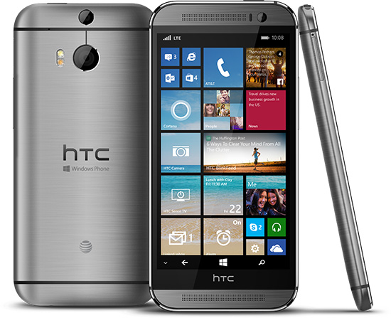 Windows Phone 版推出!HTC 在 AT&T 開賣雙版本 One M8