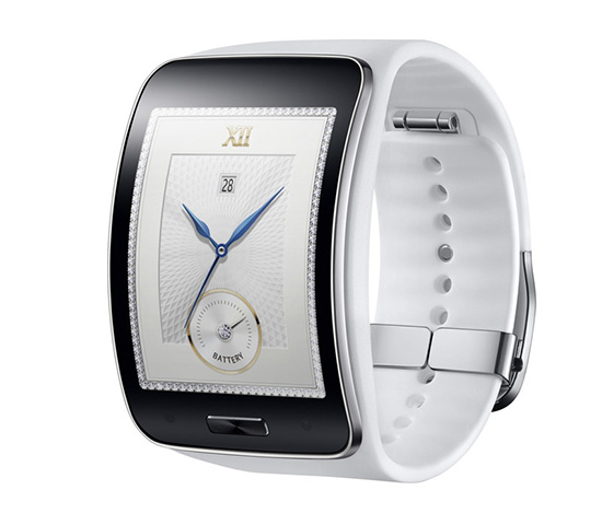 方形經典路線!Samsung 新智慧表 Gear S 登場