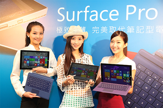 進攻高效行動裝置 Microsoft Suface Pro 3 在台上市