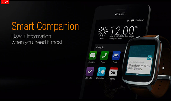 定價 199 歐元!ASUS 在 IFA 發表首款智慧手錶  ZenWatch