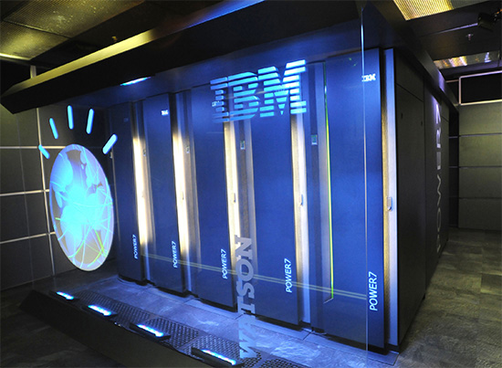 IBM 最新開發出的超級電腦 Watson,結合雲端海量資料庫進行認知運算