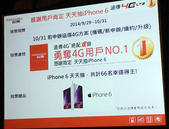 10 月啟動載波聚合服務! 遠傳電信再送 iPhone 6 吸用戶