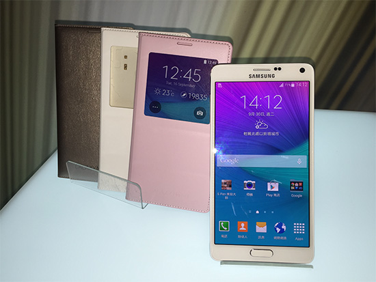 搭配資費 7990 元起!Samsung Galaxy Note 4 10 月 9 日開賣!