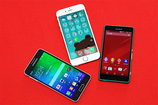 Apple iPhone 6 V.S Samsung Galaxy Alpha V.S Sony Xperia Z3 Compact!美日韓小尺寸旗艦手機比拼:總論篇