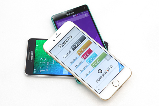 Apple iPhone 6 V.S Samsung Galaxy Alpha V.S Sony Xperia Z3 Compact!美日韓小尺寸旗艦手機比拼:效能篇