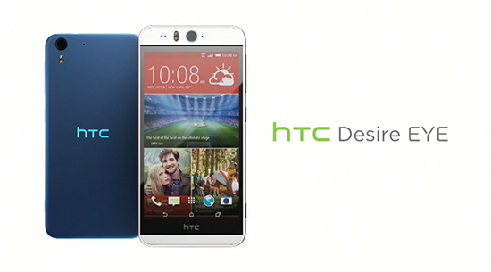 HTC 在紐約發表了具有前後雙 1300 萬畫素鏡頭的 Desire Eye 新手機