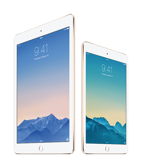 可能將在月底開賣!遠傳電信宣佈開放 Apple iPad Air 2、iPad Mini 3 登記
