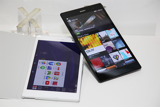 初期 Z3 Tablet Compact 僅發售 WiFi 版本