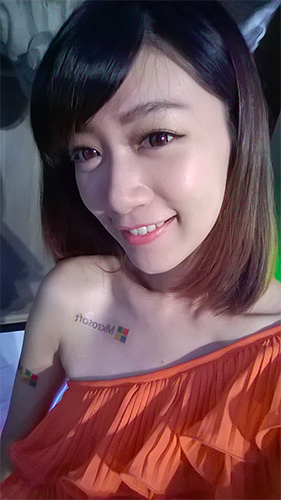 Lumia 830 搭配 Lumia Selfie 自拍 APP 實拍照片