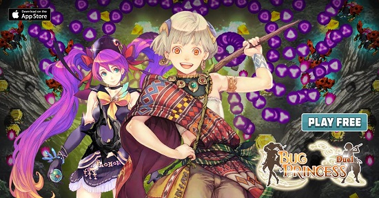 超豪華弹幕遊戲!《蟲豔公主》iOS版正式起動!