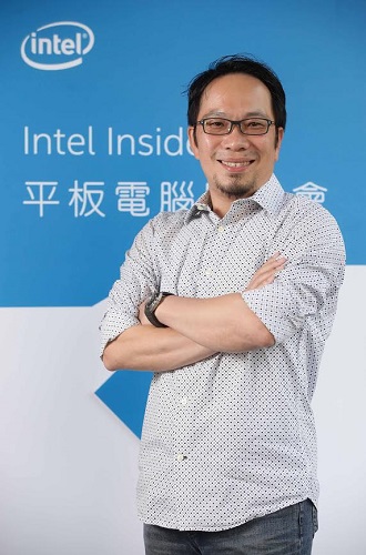 英特爾行動與通訊事業群客戶技術支援處平台研發總監施敬修闡述英特爾最新平板處理器特色及未來趨勢。