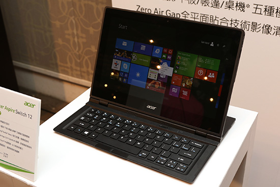 Acer Aspire Switch 12 筆電模式