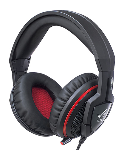 ASUS ROG Orion PRO電競耳機/3,690元,隔離外界聲音並具有第一人稱射擊遊戲加強模式
