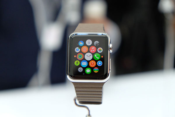 Apple Watch最快要到2015年初才會正式上市。(記者陳炳宏攝)