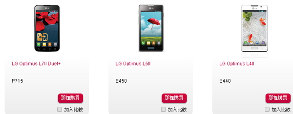 LG中階機型L系列。(LG官網)