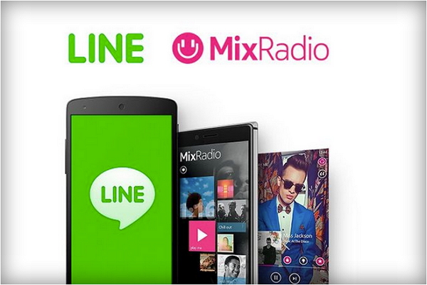 Line與MixRadio將攜手合作,共創雙贏局面。(圖片來源/Theverge)