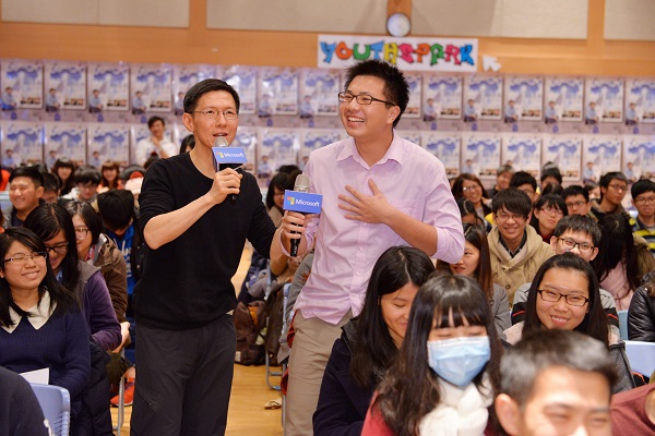 他的故事你的夢!台灣微軟亮點新世代青年論壇