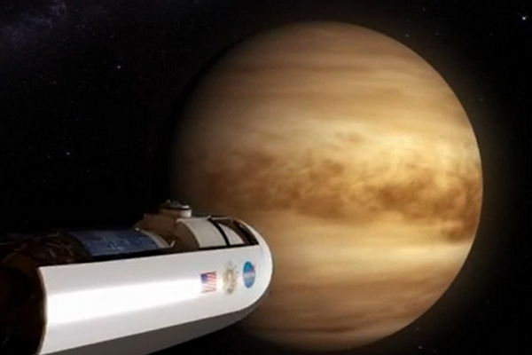 金星太靠近太陽,地表根本不是人住的地方。(圖片來源:影片截圖)