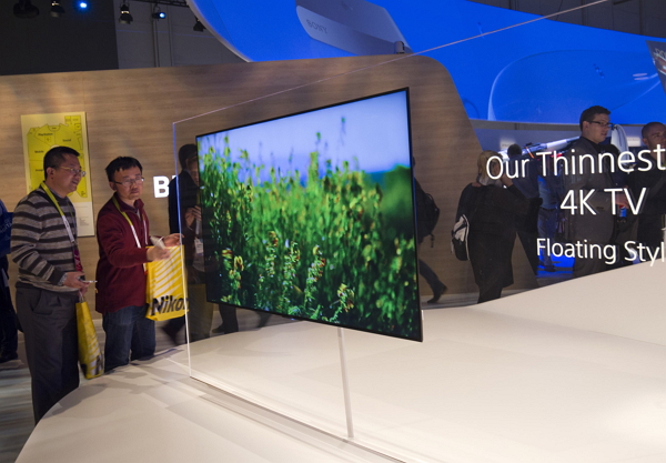 今年將有更多款式的 4K 電視，及解析度更高的 8K 電視出現。（路透）