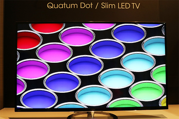 Sharp 等電視大廠在本次 CES 展中發表了採用新型量子點(Quantum Dot)顯示技術的電視