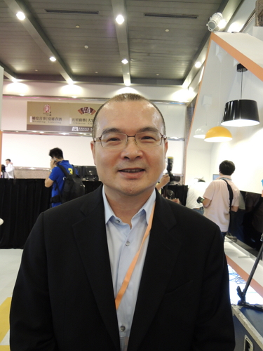 聯發科總經理謝清江表示,Android電視能夠爲消費者帶來耳目一新的體驗。(記者卓怡君攝)